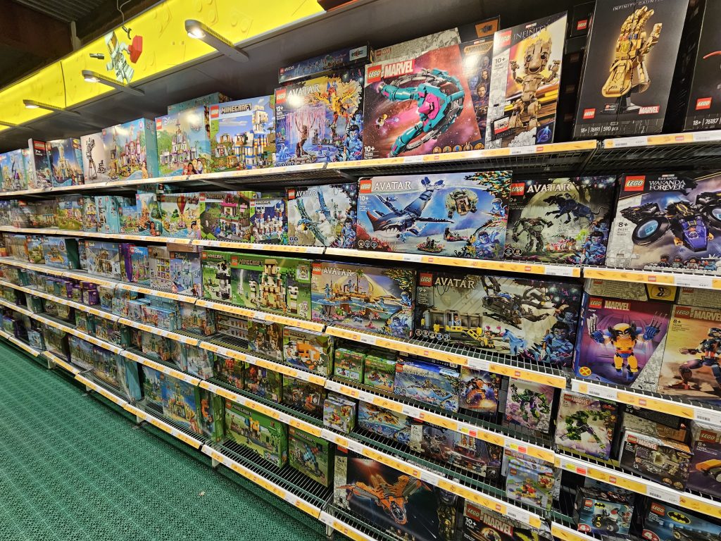 Avatar, Marvel Minecraft, Lego finns i en massa olika utförande